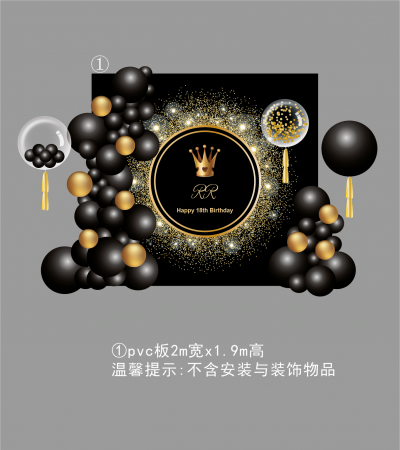 18岁成人礼背景板 - S-005